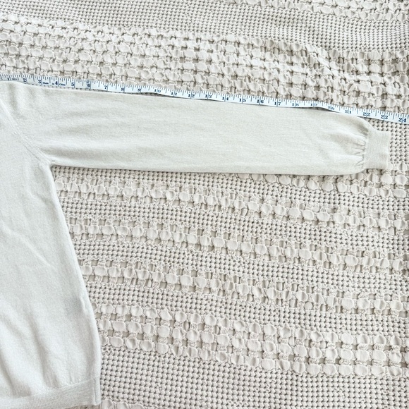 Manrico tan 100% cashmere Made in Italy cardigan sweater set size EU 40 (US 4) - Picture 11 of 16